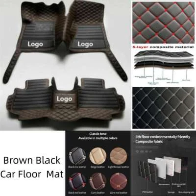 For Nissan Altima Custom Carpet All Models Car Floor Mat Waterproof Carpets Foto 1 de 4