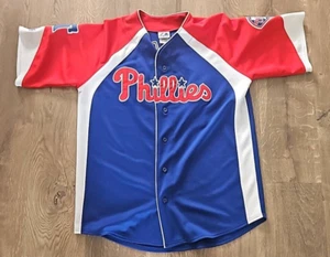 Majestic Philadelphia Phillies Chase Utley Jersey Size L - Picture 1 of 7