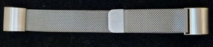 Magnetic Milanese Loop Mesh Silvertone Watch Band For FitBit Charge 2 - 6.25 lg - Picture 1 of 6