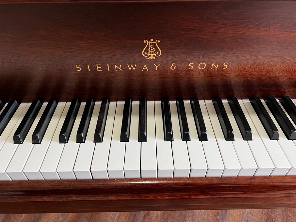 Piano de cola Steinway modelo M 1933 5'7" caoba - sala de exposición perfecta Foto 1 de 4