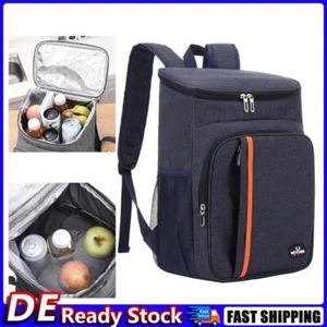 Thermo-Rucksack, wasserdicht, Picknick-Kühlschrank, Kühltaschen (Marineblau) Deu - Bild 1 von 7