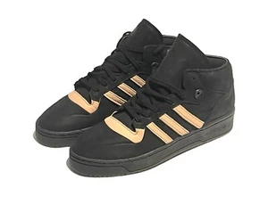 Adidas Rivalry Mid 001 Black / Ashpea Mens Size 9 Shoe Sneaker - Picture 1 of 9