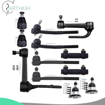 12x Front Tie Rod Ball Joint Idler Arm For 1990-2005 Chevrolet Astro GMC Safari - Image 1 of 4