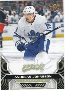 20-21 2020-21 UD MVP Andreas Johnsson #120-Leafs - Picture 1 of 1
