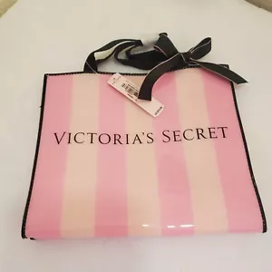 Victoria's Secret VS Reuseable Gift Bag Collector Keepsake Vinyl Shopping HTF - Picture 1 of 8