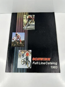 Vintage 1983 Schwinn Bicycles Full Line Catalog Brochure BMX USA HTF - Picture 1 of 3