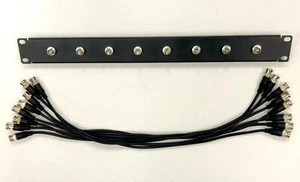 8 Antenna Front Mount Kit fits Shure. Includes 8 20" GOLD BNC Cables FMP820 - Picture 1 of 6