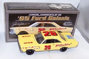 1:24 UNIVERSITY OF RACING 1965 #26 JUNIOR JOHNSON HOLLY FARMS FORD GALAXIE NIB - Picture 1 of 10