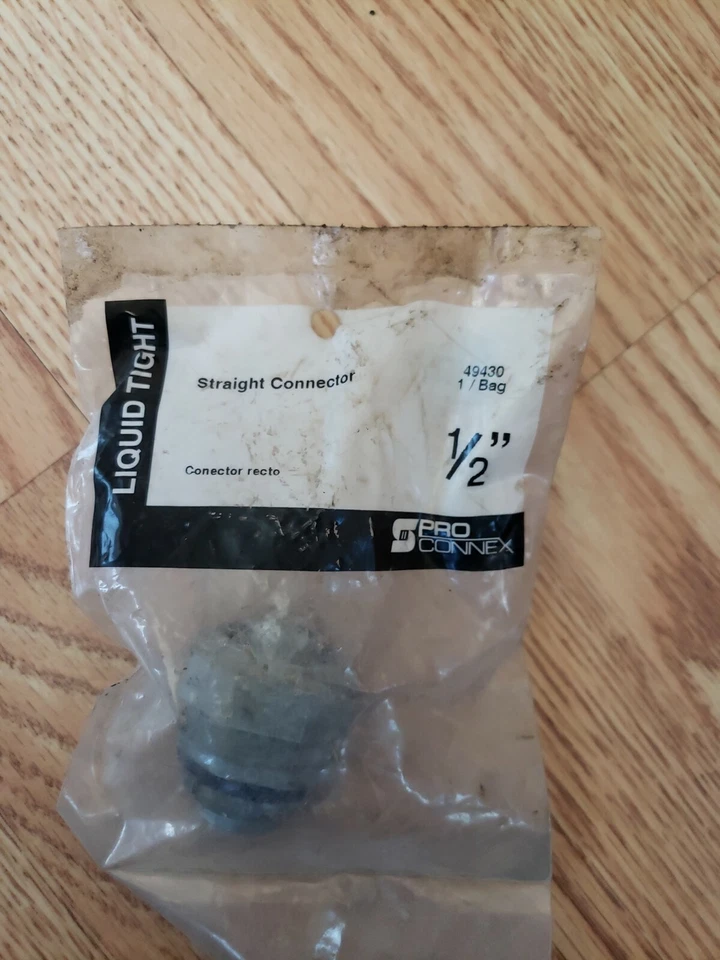 Conector recto Pro Connex 1/2" 49430  Foto 1 de 1