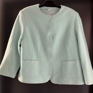 Damen Trachten Janker/Jacke hellblau ca. Gr. 46 v. Basler - Picture 1 of 3