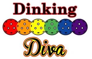 Pickleball "Dinking Diva" Shirt - FREE SHIPPING - Pickle Ball Dinking Diva - Picture 1 of 11
