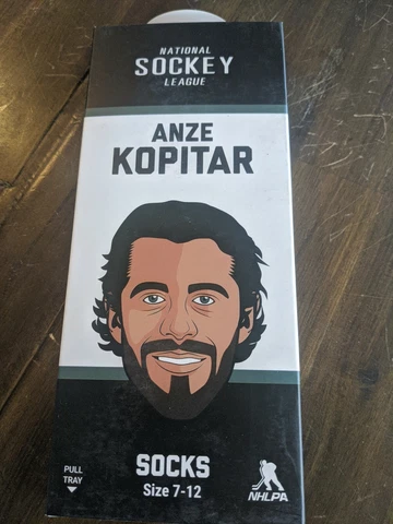 Anze Kopitar Sockey SOCKS sz 7 -12 Los Angeles Kings NHL Cover