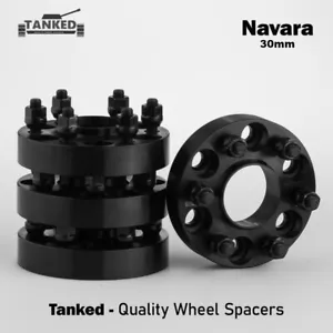 Fits Nissan Navara Wheel Spacers  D40 NP300 66.1 Hub Centric  30 mm x4 Forged - Picture 1 of 2