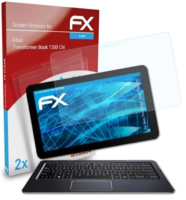 atFoliX 2x Pellicola Protettiva per Asus Transformer Book T300 Chi chiaro - Immagine 1 di 4