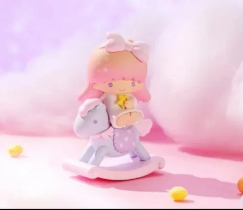 MINISO Sanrio Childlike Heart Rocking Horse Series Little Twin Stars LTS ~ Lala Cover