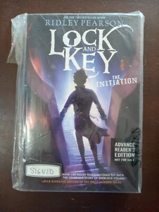 Ridley Pearson signed Lock & Key the initiation uncorrected proof arc adv disney - Picture 1 of 1