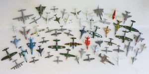 Chaubet Lintoy Cragstan Schabak Mixed Scale Diecast & Plastic Aircraft x 57 - Picture 1 of 7