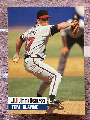 1993 Jimmy Dean Tom Glavine #14 Atlanta Braves — 第 1/2 张图片