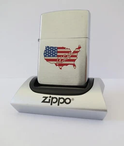 Zippo Mapa U.S.A 1991 - Imagen 1 de 3