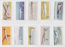 LYONS TEA 1962 WINGS ACROSS THE WORLD - FULL SET - AEROPLANES - FLYING - PLANES