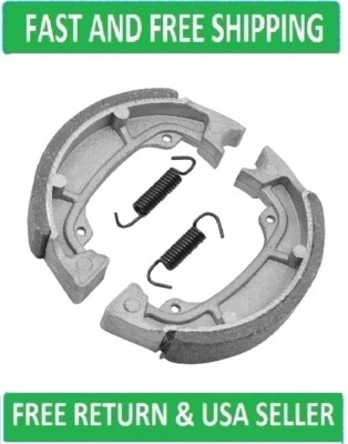 New Caltric Front Brake Shoes for Yamaha PW80 Y-Zinger Mini 1983-1997 1993-2006 - Image 1 of 4