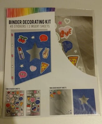 Binder Decorating Kit -Decorate Your Binder Or Locker - Image 1 of 4