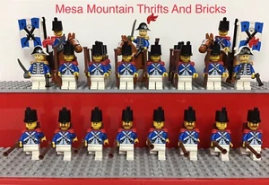 ¡Minifiguras LEGO® Army! Soldados Imperiales Marina Británica Caballería Pirata Infantería - Imagen 1 de 64