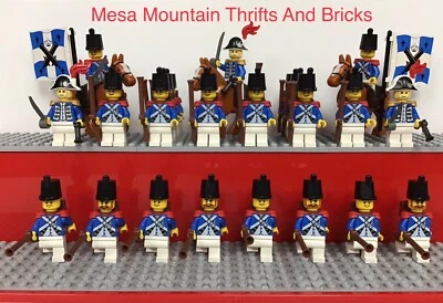 LEGO® Army Minifigures! Imperial Soldiers British Navy Pirate Cavalry Infantry - Image 1 of 3