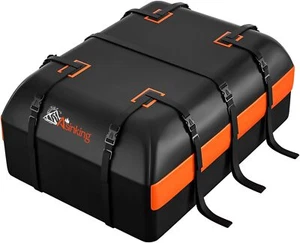 Car Rooftop Cargo Carrier Bag, Heavy Duty 840D Car Roof Bag - Picture 1 of 5