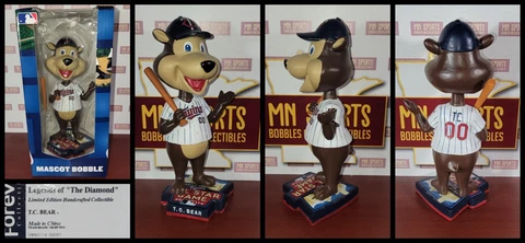 TC Bear Bobblehead Minnesota Twins Mascot Target Field Exclusive 2014 ASG Cover