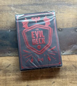 Evil Eternal Black Blood GILDED Playing Cards by Thirdway Industries 1️⃣2️⃣🍀 - Bild 1 von 4