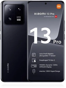 Xiaomi 13 Pro 5G 256GB Dual-SIM Black - Buen estado DE distribuidor sin contrato - Imagen 1 de 4