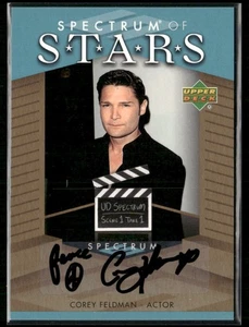 2009 Upper Deck Spectrum #CF Corey Feldman Peace Inscription AUTO - Picture 1 of 2