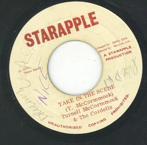 " TAKE IN THE SCENE." turnell mccormmock & the cordells.  STARAPPLE 7in 1974. - Picture 1 of 2