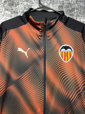 Chaqueta Puma Hombre Valencia VCF Negra Naranja Stadium League DryCell Talla Mediana Foto 1 de 4
