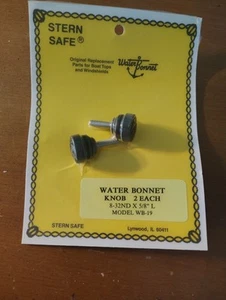 Water Bonnet Replacement Knob WB-19 For Marine Boat Tops Windshield 8-32nd X5/8" - Foto 1 di 1