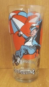 Pepsi Super Series DC Comics PENGUIN glass, 1976, 16 oz, 6 1/4", EUC - Picture 1 of 7