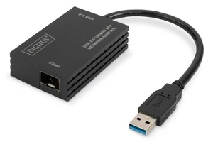 DIGITUS USB3.0 Gigabit SFP Network Adapter braucht Zusätzliches SFP Modul - Bild 1 von 9
