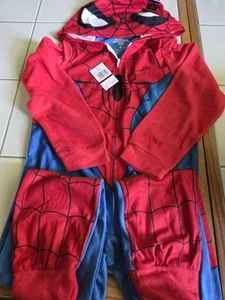 Spiderman Pajamas Or Costume Boys Size 8 - Picture 1 of 5