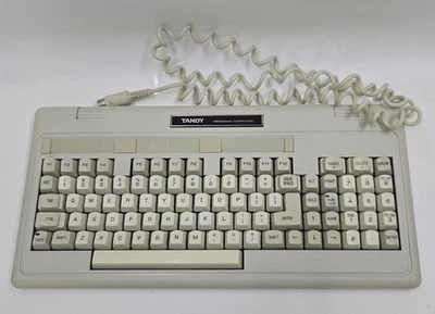 Vintage TANDY 1000 Personal Computer Keyboard Untested, As is, Keyboard Only - Image 1 of 4