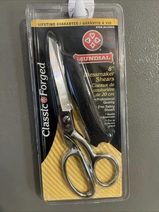 MUNDIAL Dressmaker Chrome 8" Shears Scissors Classic New In Package! - Picture 1 of 2