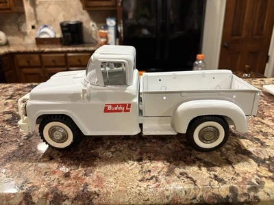 Camión Buddy L Stepside vintage años 50 13” acero prensado Foto 1 de 4