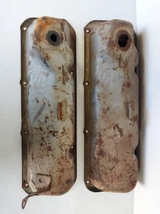 Genuine Cleveland V8 Rocker Covers Pair For Ford XD XE 302 351 May Suit XW XY XB - Picture 1 of 9