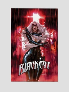 Arte de pared Marvel Black Cat #4 Spider-Man Premium Giclee impresión 11" x 17" - Imagen 1 de 3