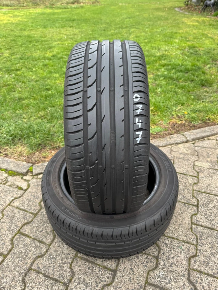 2x Continental ContiPremiumContact 2 AO 215/45 R16 90V XL DOT2018 6,5mm TOP - Bild 1 von 4