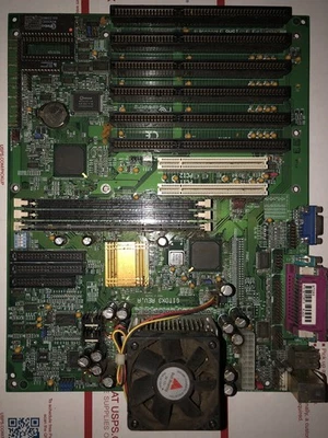 w/CPU - DFI-Itox GITOX3 Industrial Motherboard - Image 1 of 4