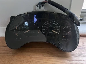 01-05 CHEVROLET BLAZER S10 INSTRUMENT CLUSTER SPEEDOMETER Panel Parts 2000s - Bild 1 von 7