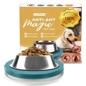 ® Ameisenfest Katze Hundenapf Tablett - Neue Innovation Anti Ameise Haustier Futter Schale Indoor... - Bild 1 von 7