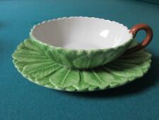 Mottahedeh Paris Musee Des Arts Bowl And Plate Leaf Shaped , Made In Italy Rare
