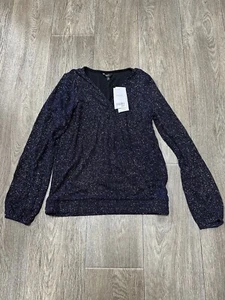 Women’s Next Glitter Shedding Jumper Top - UK Size 10 (RRP £28) - New With Tags  - Picture 1 of 6